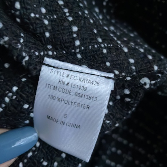 Tweed Blazer Flounce Dress - Picture 7 of 15